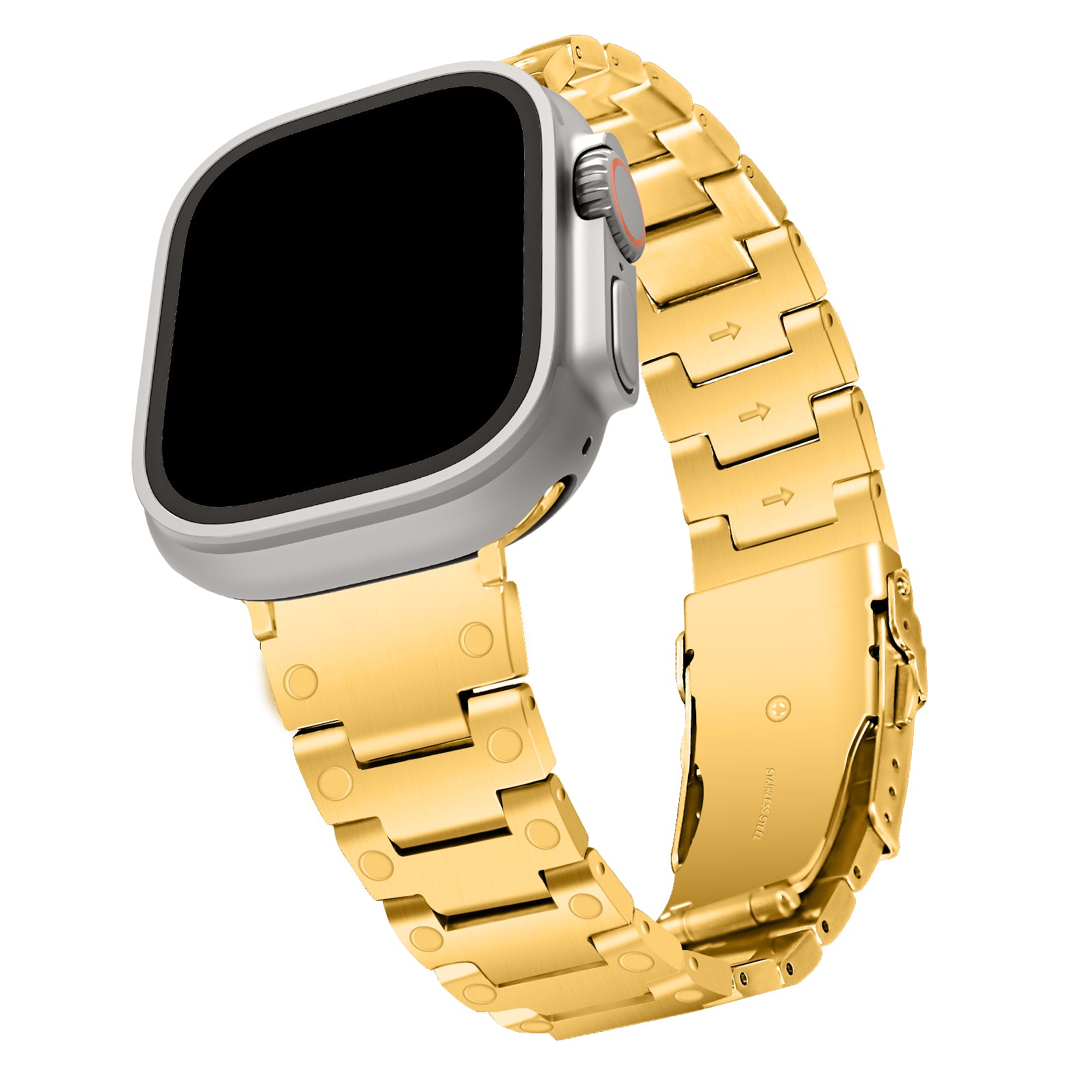 For Apple Watch Series 9 8 7 41mm 6 5 4 SE (2023) SE (2022) SE 40mm 3 2 1 38mm Watch Strap Replacement Stainless Steel Watch Band For Apple Watch Series 9 8 7 41mm 6 5 4 SE (2023) SE (2022) SE 40mm 3 2 1 38mm Watch Strap Replacement Stainless Steel Watch Band